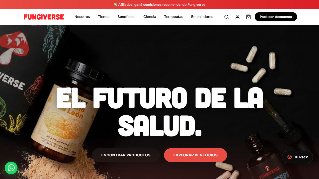 Captura real de Fungiverse